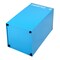 Alpine Industries Square Recycling Bin, 29 Gallons, Blue Can, Circle Opening Lid, for Cans/Bottles ALP4450-KIT-BLU-C-CB - alternate 7